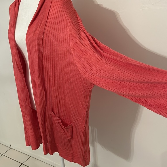 NWT Liz Claiborne Open Front Soft Knit Cardigan - Picture 4 of 7